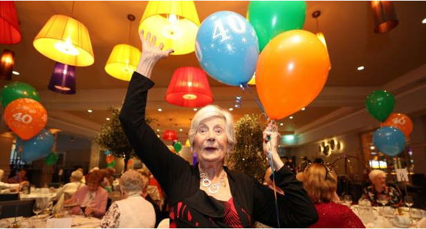 40th Birthday Celebration – A time for older people to smile again!